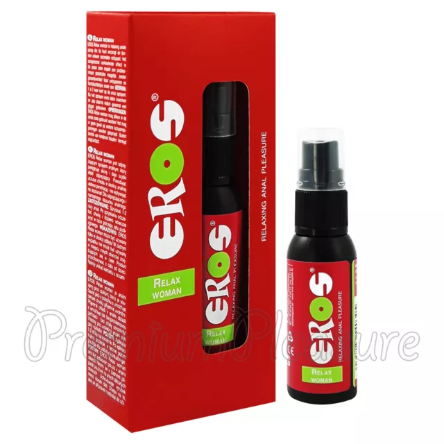 EROS Relax Femme Spray pour Stimulant de Relaxation Anale Fabriqué en Allemagne x 30 ml