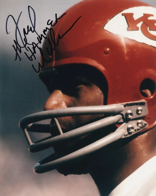 PHOTO AUTOGRAPHE FRED « The Hammer » Williamson KC Chiefs Super Bowl I