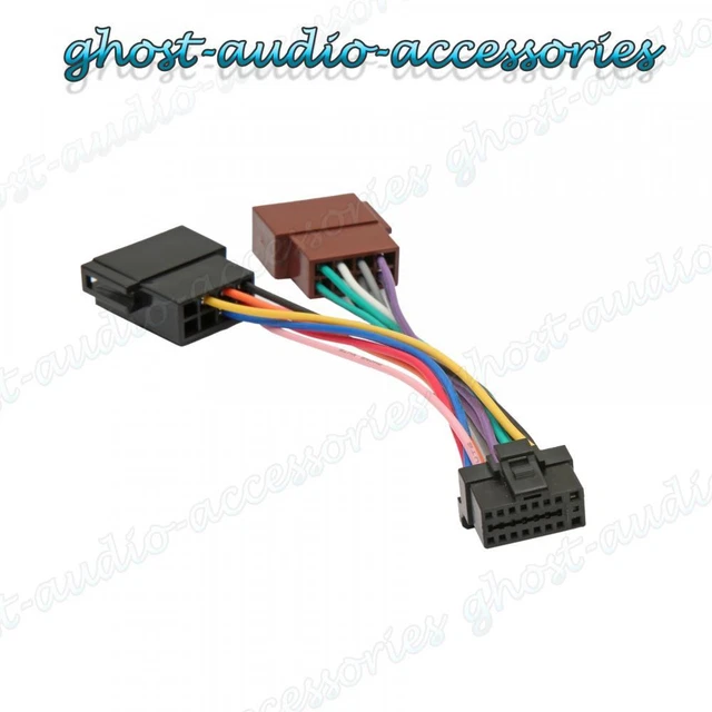 Câble Adaptateur ISO Pour Autoradio Alpine CDE-190R / CDE-192R - Marque TechExpert, Neuf, Garantie 3 Ans