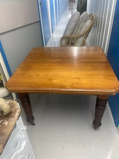 Antique Dining Table Victorian Mahogany 19th Century