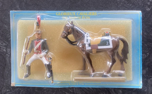 Starlux – Lot De 10 Soldats De Plomb Napoléon, Infanterie Française 1/32 (60mm)