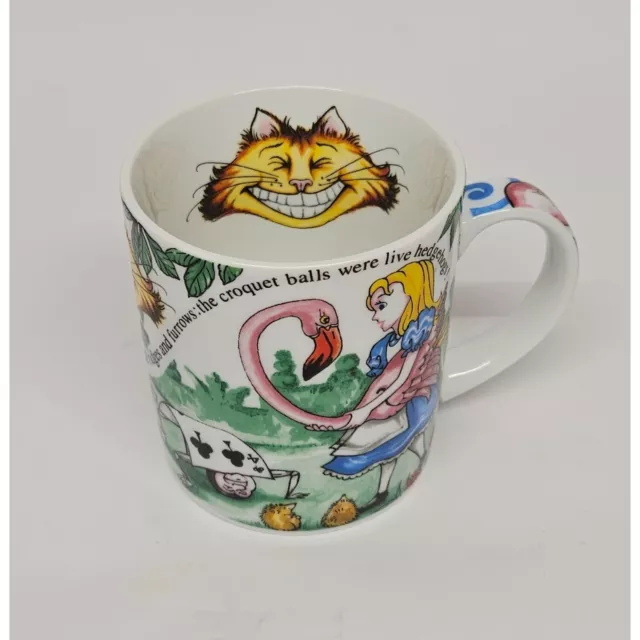 Alice in Wonderlands Cafe Mug Paul Cardew Cheshire Cat Queen of Hearts 2010