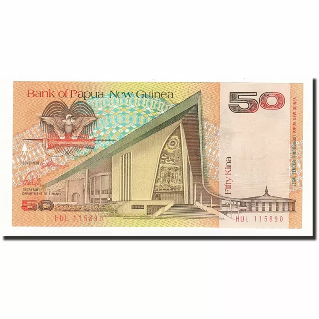 [#165379] Banknote, Papua New Guinea, 50 Kina, Undated (1989), KM:11a, UNC