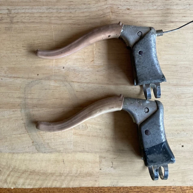Jeu de levier de frein vintage Mafac capot triillum non aéro drop bar