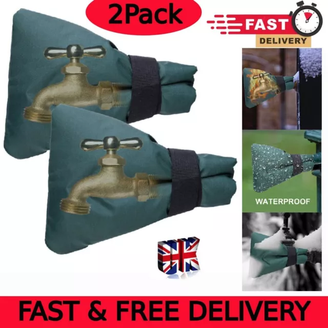 Outside Tap Cover Winter Frost Jacket Insulation Garden Tap Thermal Protector UK