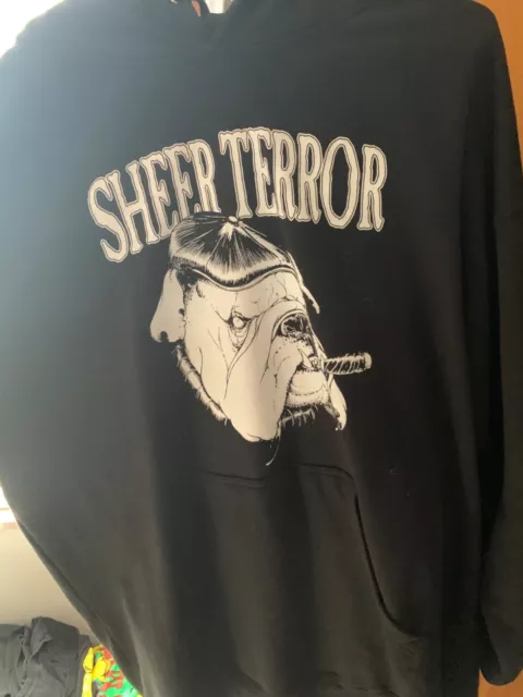 Sheer Terror 4XL Hoodie Hardcore Punk Rock Paul Bearer Metal Sick Of It All