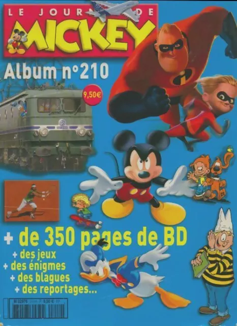 3956120 - Album du journal de Mickey n°210 - Collectif