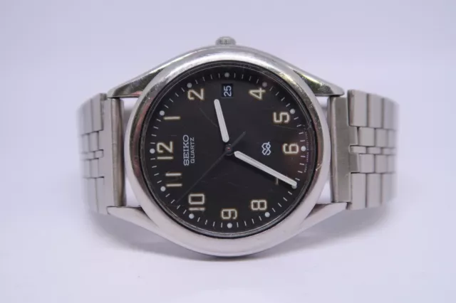 Rare Seiko SQ 5Y22-7070 Quartz Mens Watch