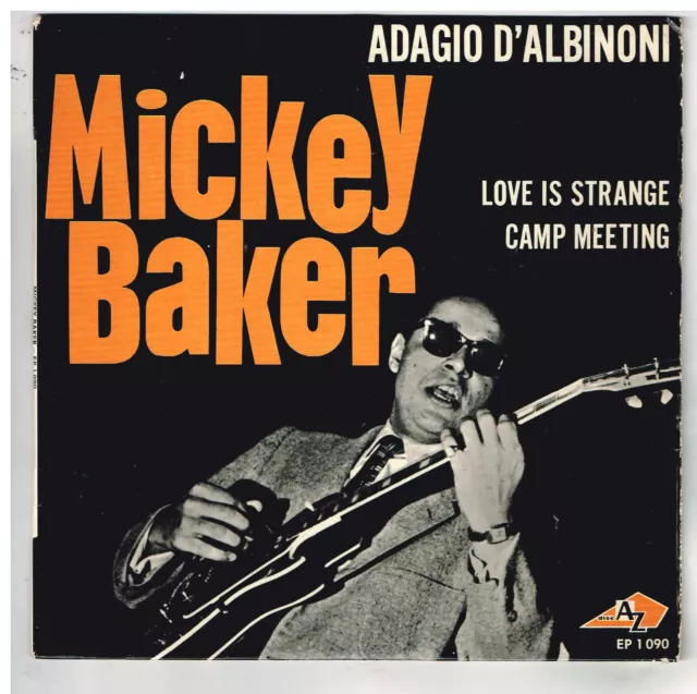 mICKEY BAKER           Adagio d'Albinoni         "7" 45 tours EP