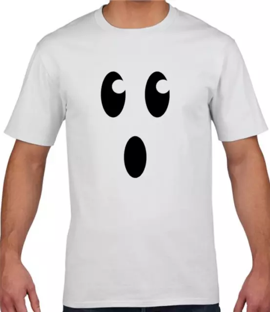 T-shirt fantasma Halloween bambini Halloween bambini ragazzi ragazze maglietta top