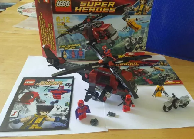Lego 6866 marvel super heroes wolverine's chopper 2025 showdown