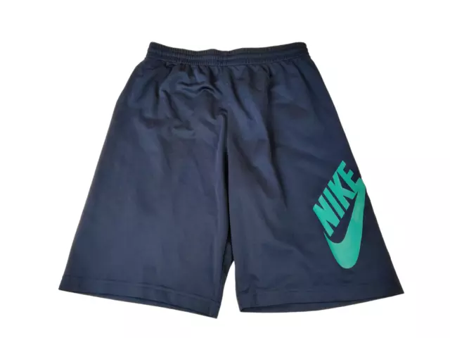 Boys Nike Skateboarding Kids Age 13-14Yrs Xl Navy Active Sport Athletic Shorts