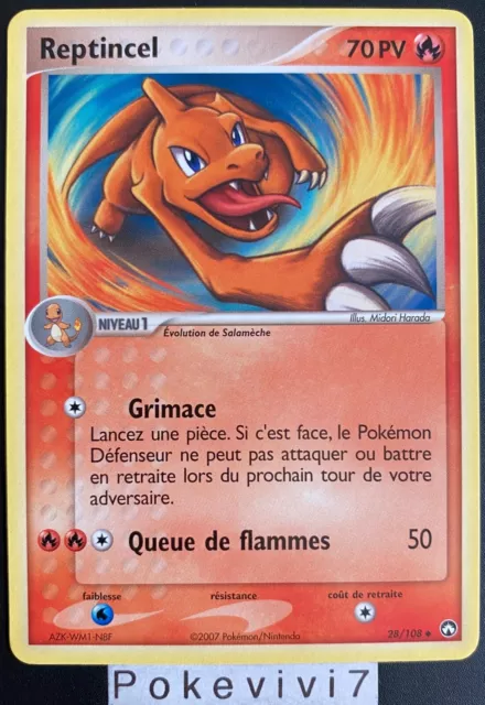 Carte Pokemon REPTINCEL 28/108 Bloc EX Gardiens du Pouvoir FR NEUF