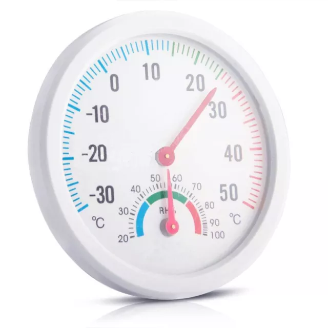 Indoor Outdoor Wet Hygrometer Humidity Thermometer Temp Temperature Meter