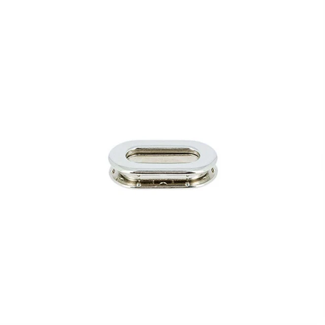 Coin Nickelé Pour Malle - Diamètre 50mm, Acier, Neuf, Fabrication Française
