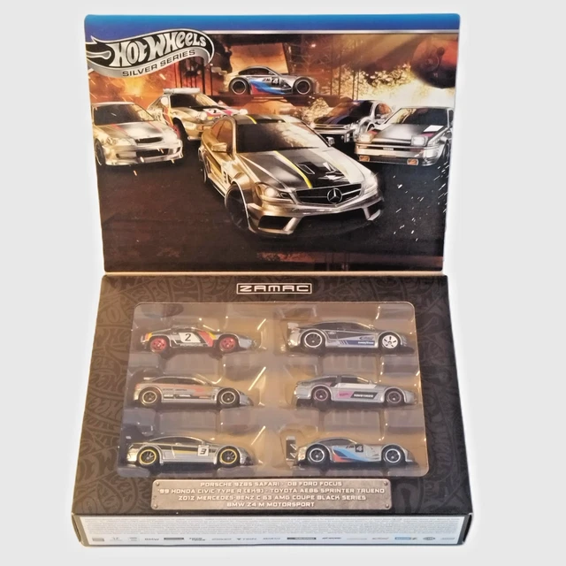 Hot Wheels-Coffret Zamac-Lot de 6 véhicules en métal moulé | Mattel
