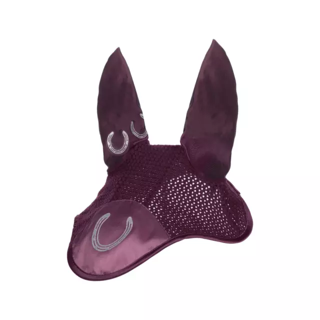 HKM Ear Bonnet-Alva-Lilac-Pony