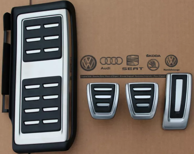 VW BUS T5 original pedal set pedals footrest pedal pads caps multivan GP T6  £861.64 - PicClick UK