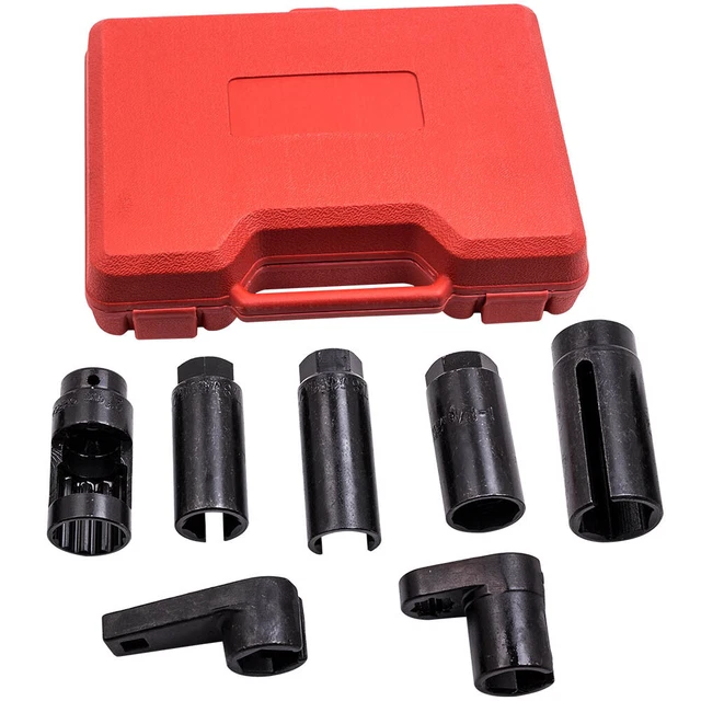 Oxygen Sensor O2 Removal Oil Pressure Sending Unit Pull Tool Kit Set 1/2" Drive