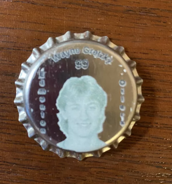 Rare! Wayne Gretzky NHL Star Bottle Cap #99 Edmonton Oilers Kings Blues Rangers