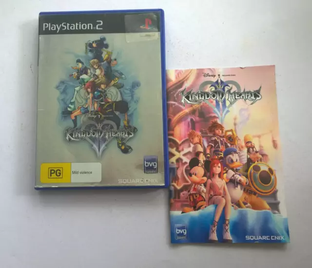 Sony Playstation 2 Ps2 Kingdom Of Hearts 2 Pal Free Postage   🇦🇺 🔥🔥