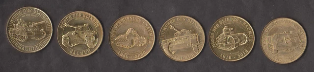 Medaille Jeton Monnaie De Paris-Musee Des Blindes-Lot 6 -Neuves.