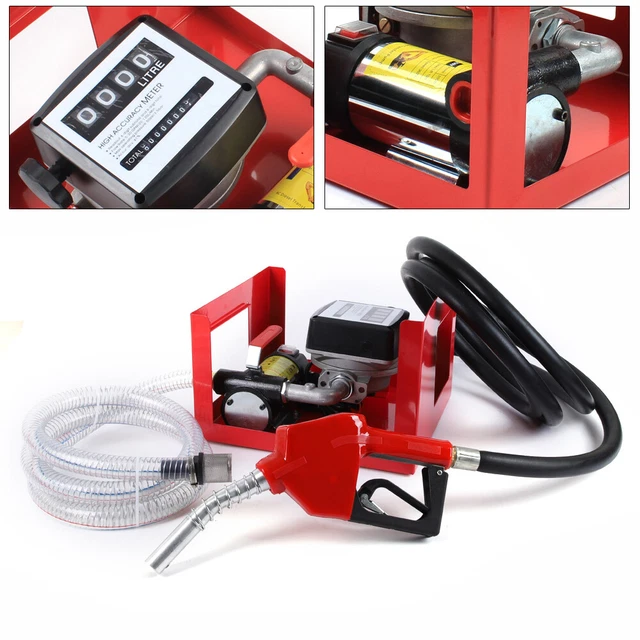 Pompa diesel 50 l/min pompa olio combustibile contatore autoadescante pistola automatica 230V