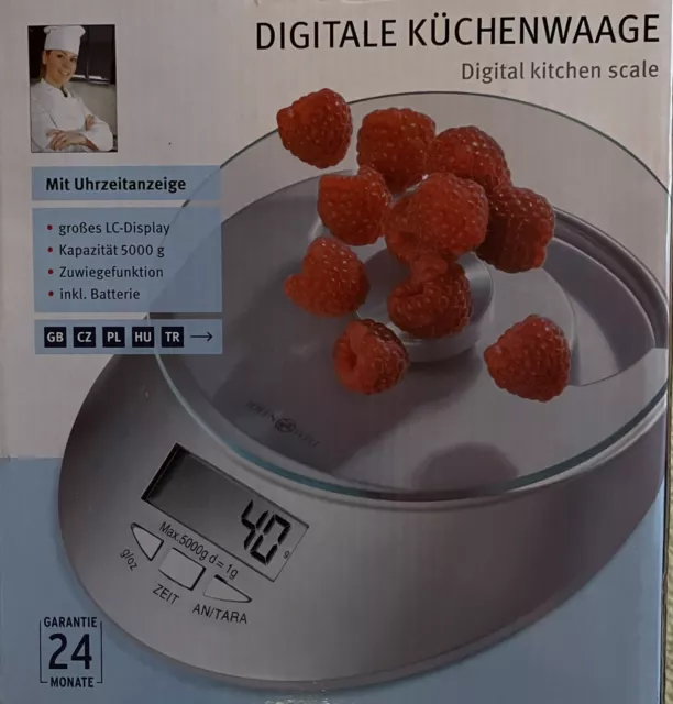 Digitale Küchenwaage 5kg neu und original verpackt