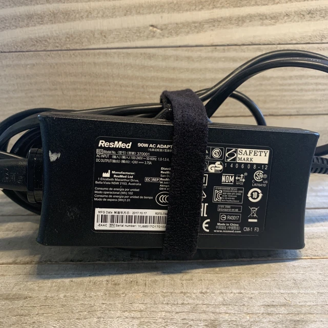 ResMed 370001 90W AC Adapter IP22 240V 3.75A Power Supply Original OEM Res Med