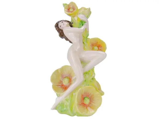 Carlton Ware Nude Erotic Buttercup Girl Figurine Hand Painted Trial Piece