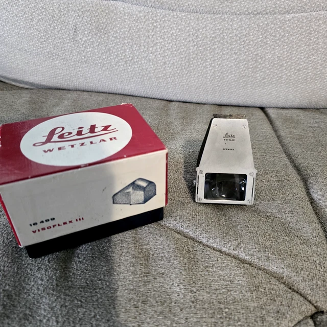 Télémètre Nickel En Mètres Leitz Télémètre Leica Leitz FOKIN Nickel - Version Mètre Avec Support FOKAL - Occasion Télémètre Mètre Leitz Occasion