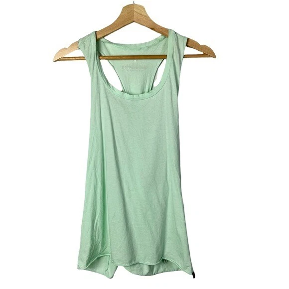 Hurley Mint Green Round Neck Twist Back Tank Top L