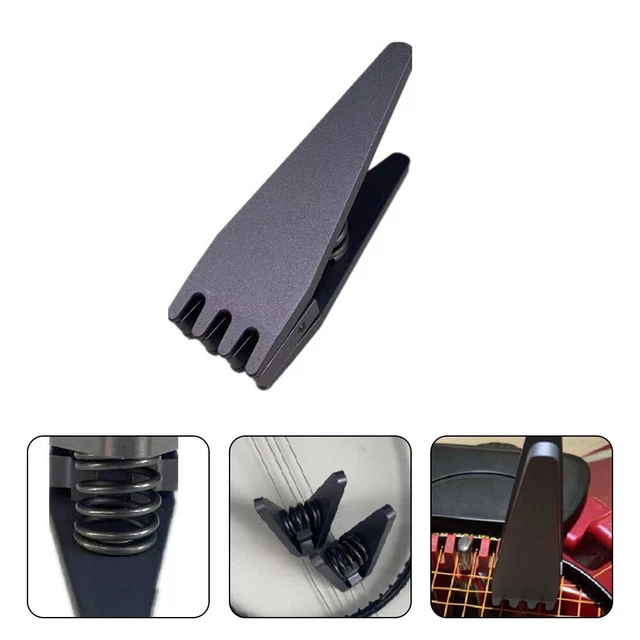 Calidad abrazadera de bádminton herramienta de cuerda Flying Clamp raqueta de tenis
