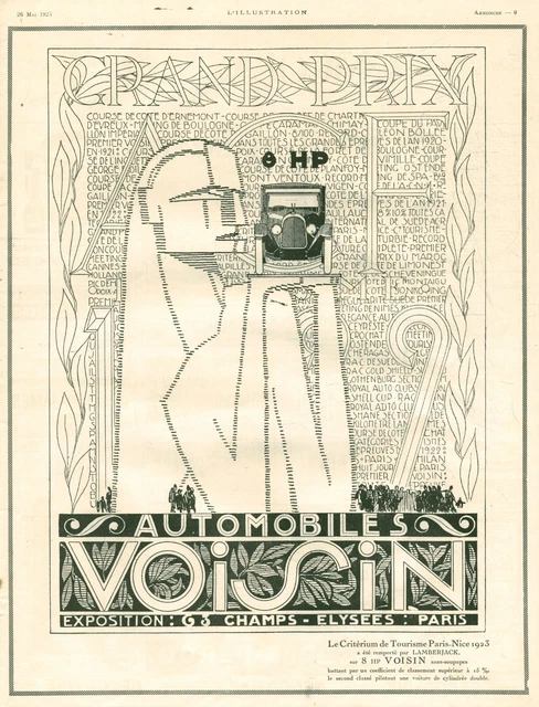 Publicité ancienne automobile Renault 1923 issue de magazine Draeger Publicité ancienne automobile Renault 1923 issue de magazine Draeger