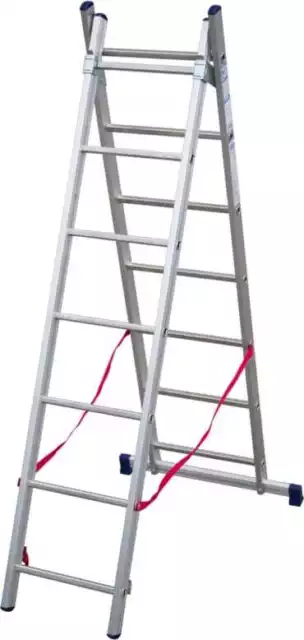 Scala Alluminio Telescopica 7 + 7 Gradini h 314 cm FACAL SL200-2 Stilo