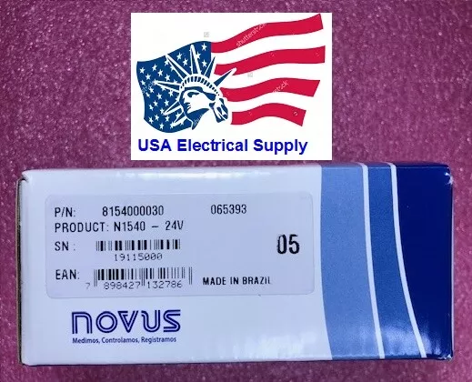 8154000030 NOVUS N1540 USB 24V Universal Indicator, 2 relays