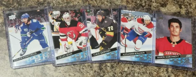 2020-21 Upper Deck Series 2 Young Guns Rookie You Pick Complete Ur Set U Hockey