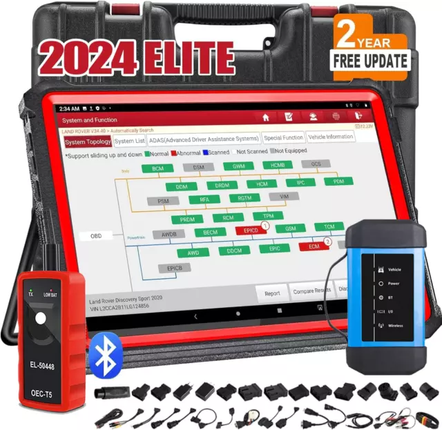 2024 LAUNCH X431 PRO3S + HDIII HD3 Auto Heavy Duty Truck Diagnostic Scanner Tool