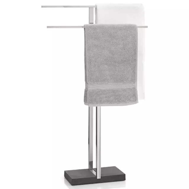 Blomus porte-serviettes Menoto, porte-serviettes, acier inoxydable mat / poly...