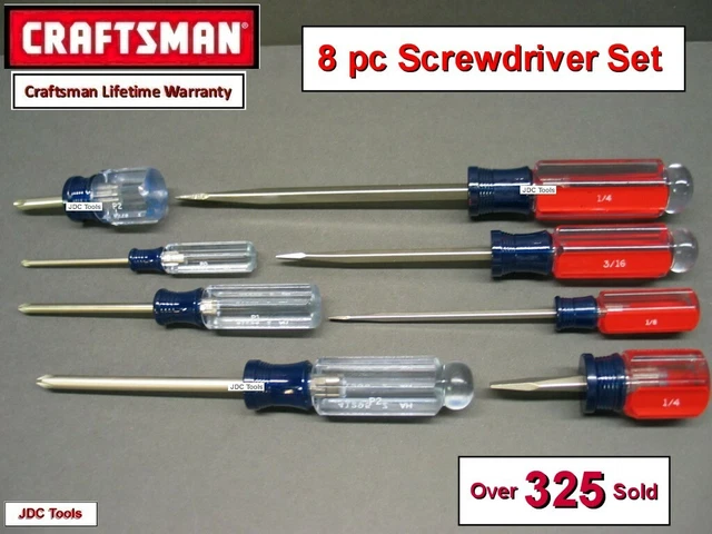 Craftsman 8 pc Screwdriver Set