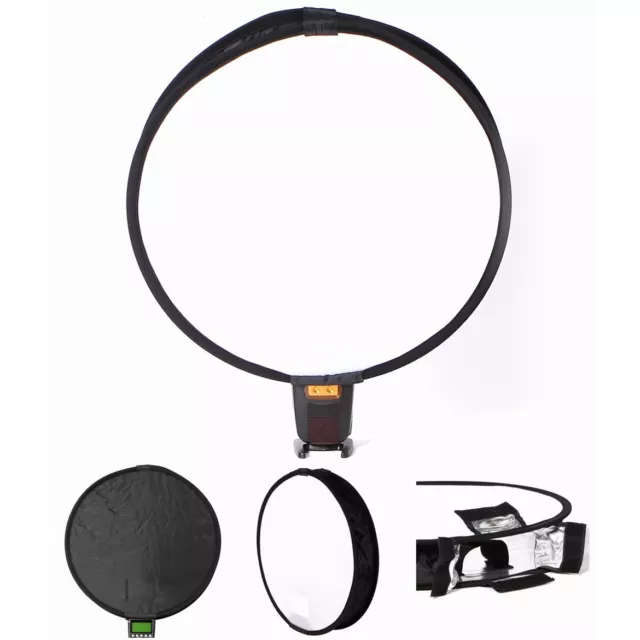 Universal Portable 40cm Flash Speedlite Diffuser Softbox For Nikon Canon Camera