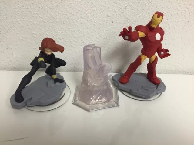 Disney Infinity 2.0 AVENGERS PLAYSET BLACK WIDOW+IRON MAN & CRYSTAL TOWER