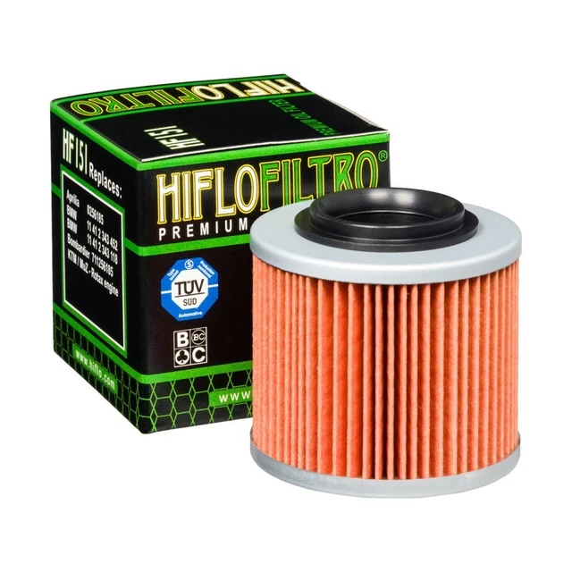 Filtre à Huile Hiflofiltro HF163 – Pour BMW K 1200 LT, GT, RS, C, Avantage, Classic