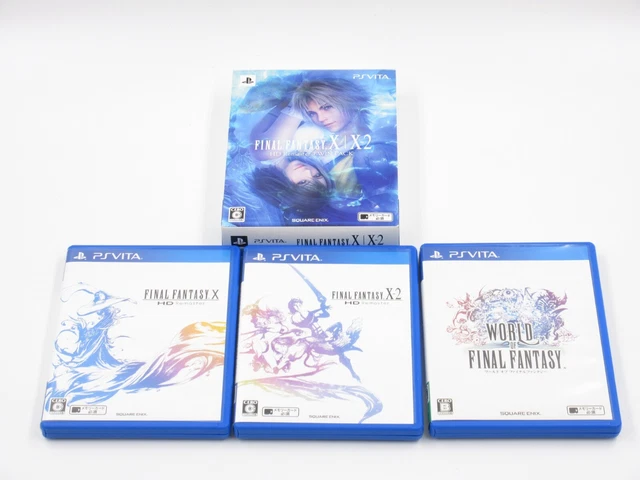 Final Fantasy X-2 HD Remasterisé Pack Double World De Set PLAYSTATION Ps Vita