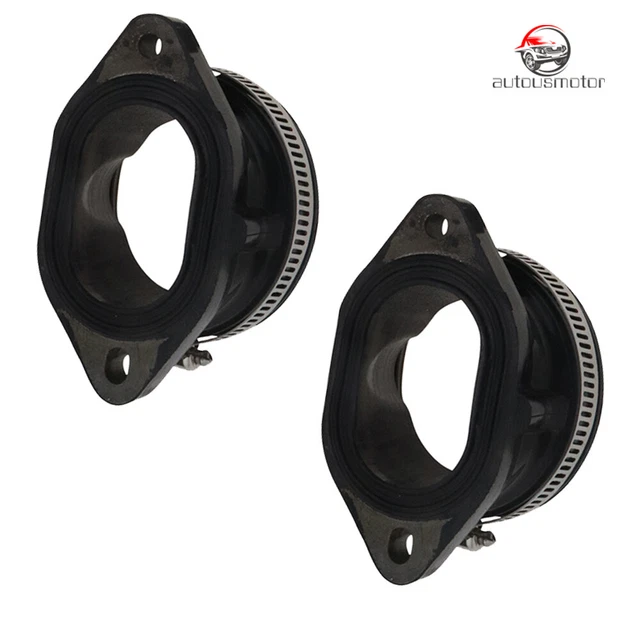 2 PACK THROTTLE Body Intake Manifold Boot Adapter For Polaris RZR 4 XP