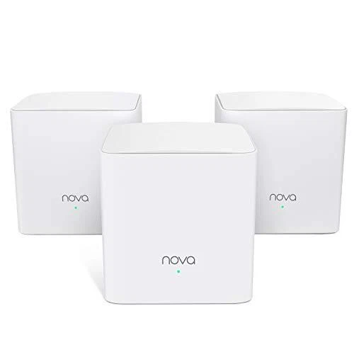 Tenda NOVA Whole Home Mesh WiFi System - Replaces Gigabit AC WiFi Router and ...