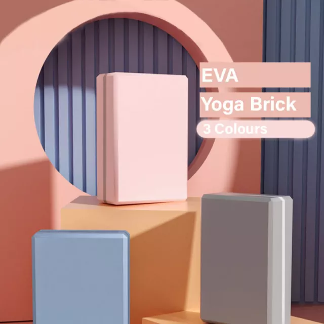 Home Exercise Gym Sport Tool Non-Slip EVA Foaming Yoga  Pilates Block Brick