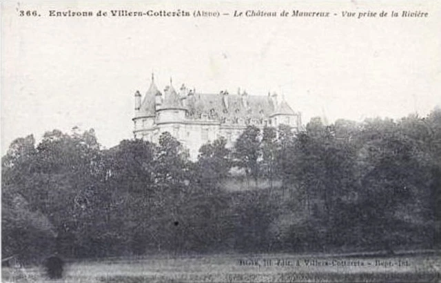 K 29 / Dept 02 Cpa Environ Villers La Chateau De Maucreux