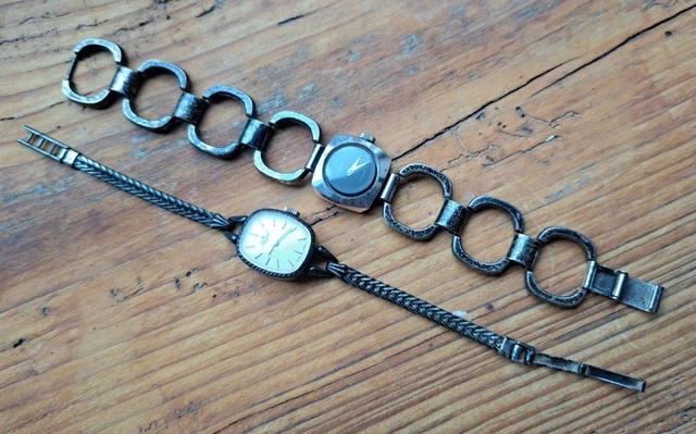 alte Silber 835 Armbanduhren Konvolut Damenuhren Vintage Beha und Royal