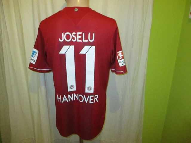 Hannover 96 Jako Heim Trikot 2014/15 "Heinz von Heiden" + Nr.11 Joselu Gr.L Neu